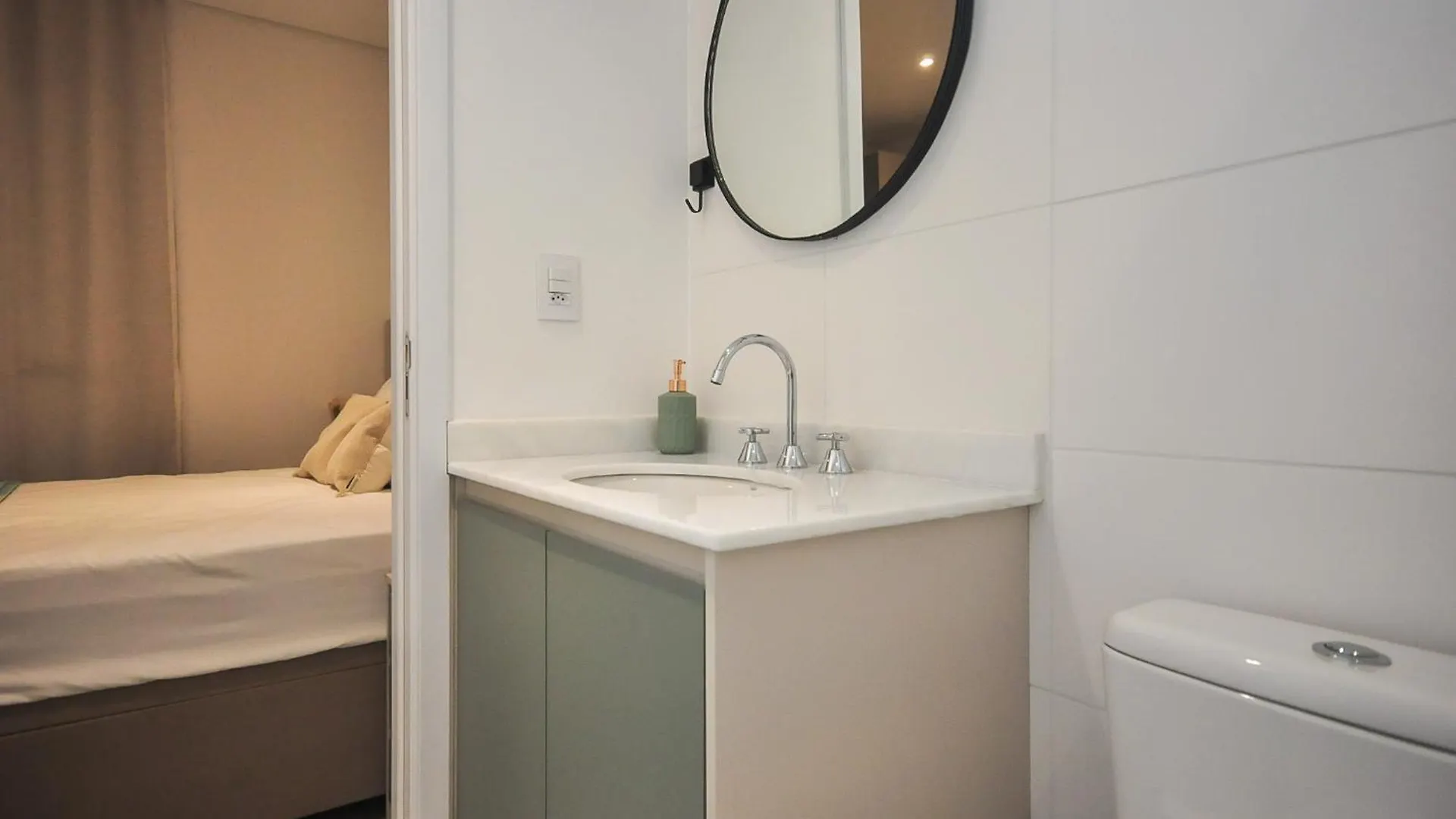 Apartamento Novo, 2 Min Da Estacao Brooklin Sao Paulo